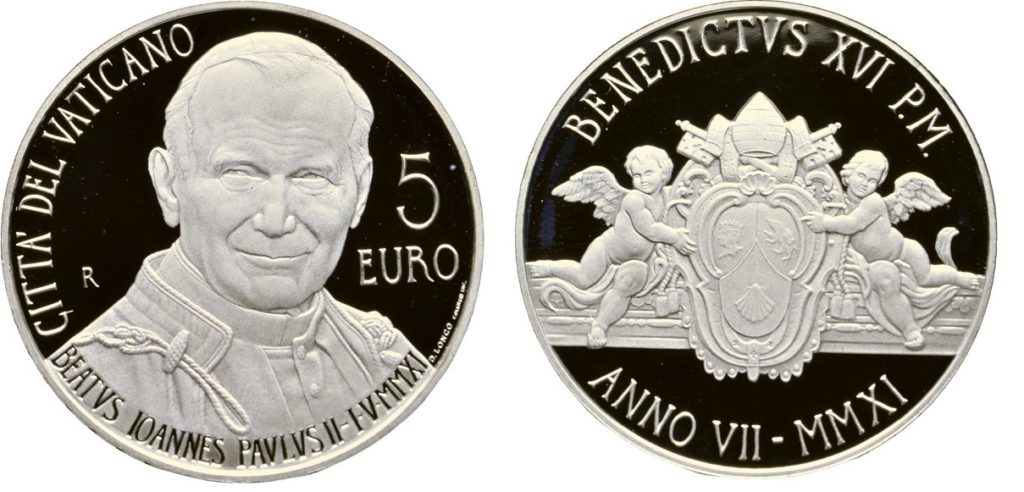 2011 5 € Jean Paul II