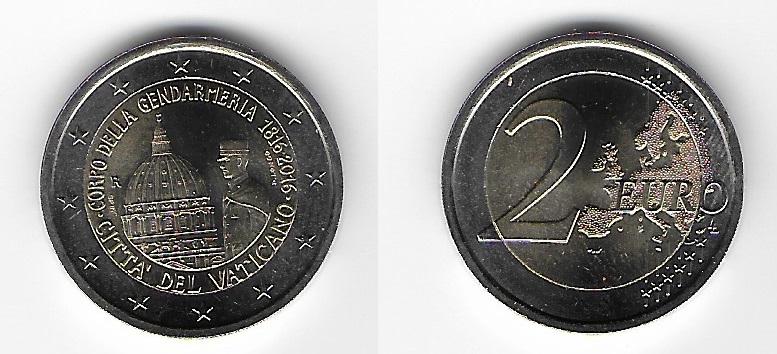 2016 2 € gendarmerie